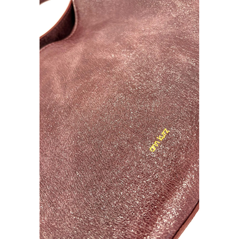 Ann Kurz sac porté épaule bordeaux 3