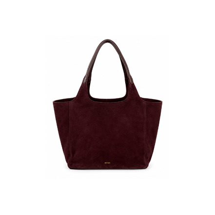 Ann Kurz sac porté épaule bordeaux