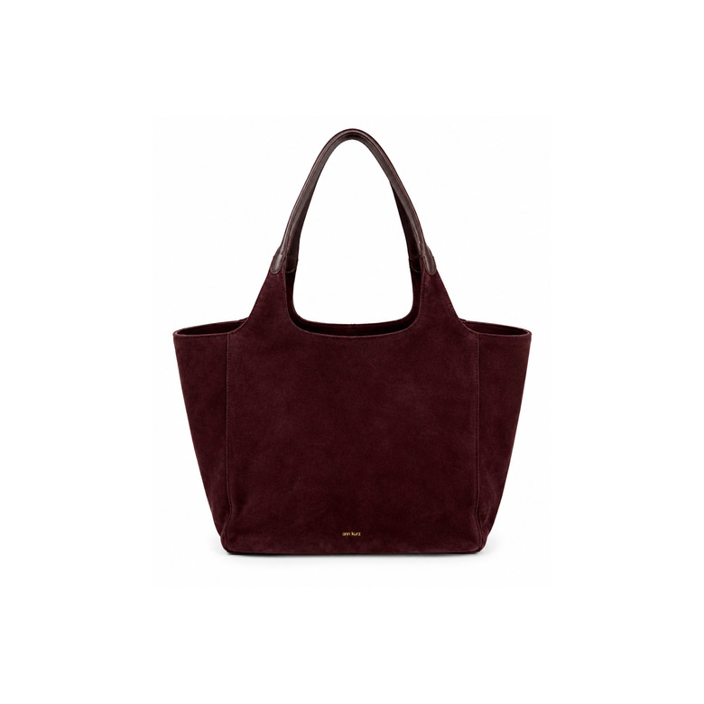 Ann Kurz sac porté épaule bordeaux 1