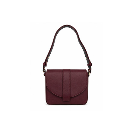 Ann Kurz sac bandoulière bordeaux