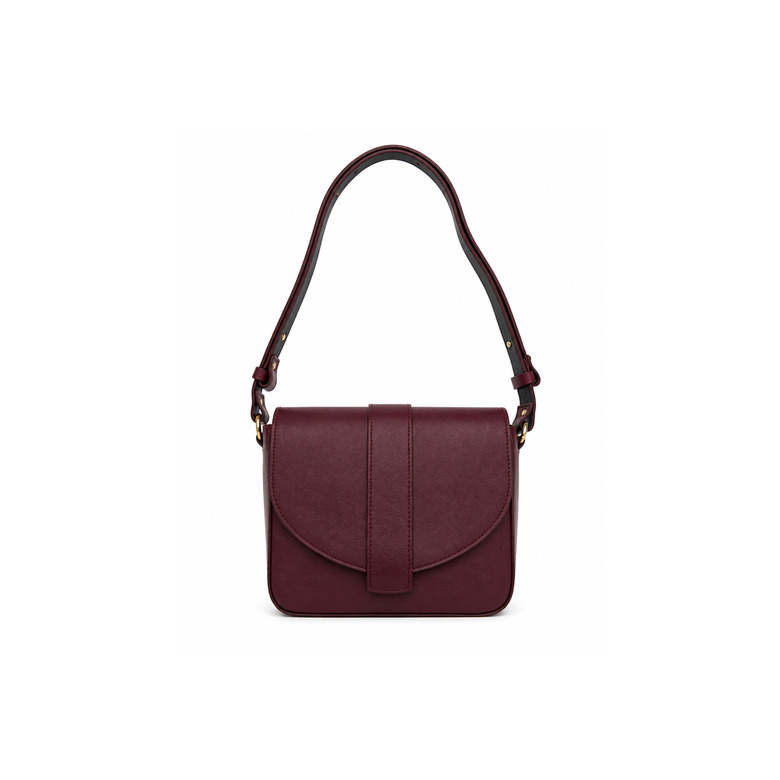 Ann Kurz sac bandoulière bordeaux 1