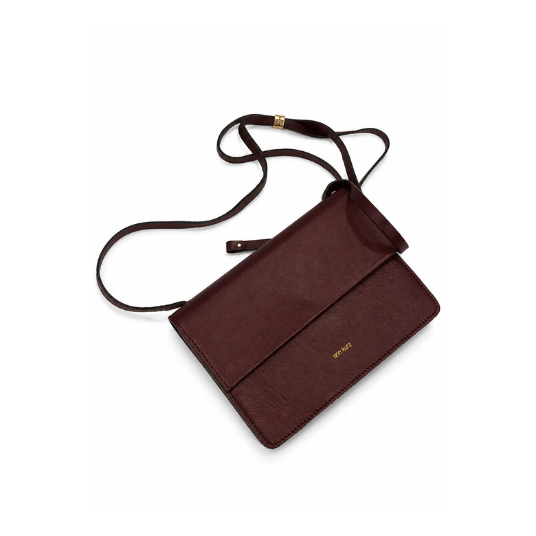 Ann Kurz sac bandoulière bordeaux 3
