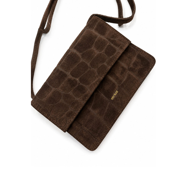 Ann Kurz sac bandoulière brun 3