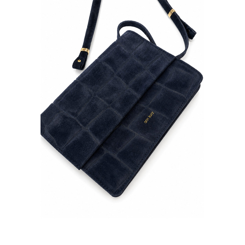 Ann Kurz sac bandoulière bleu 3
