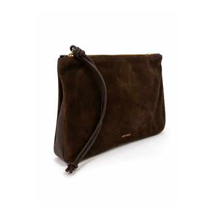Ann Kurz clutch brun