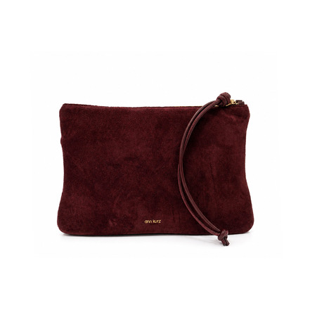 Ann Kurz clutch bordeaux