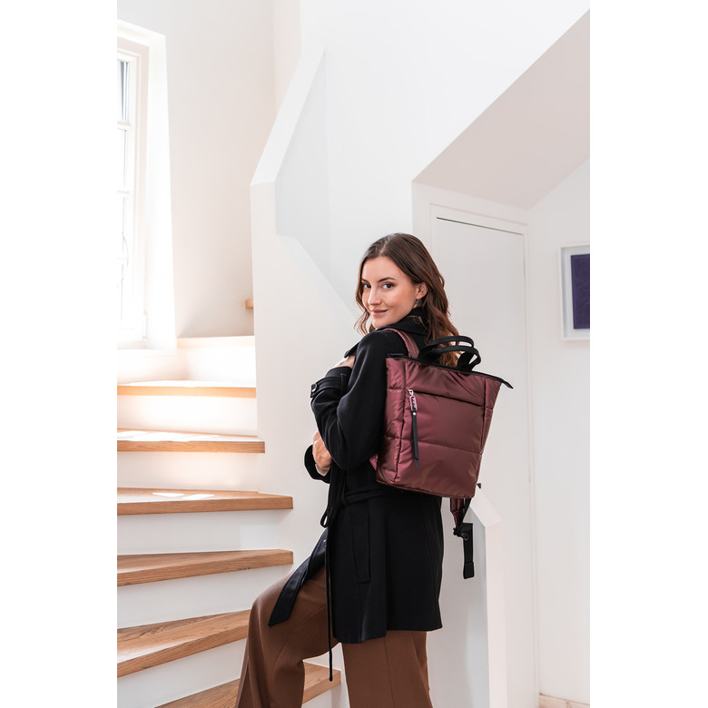 Aube backpack bordeaux 4