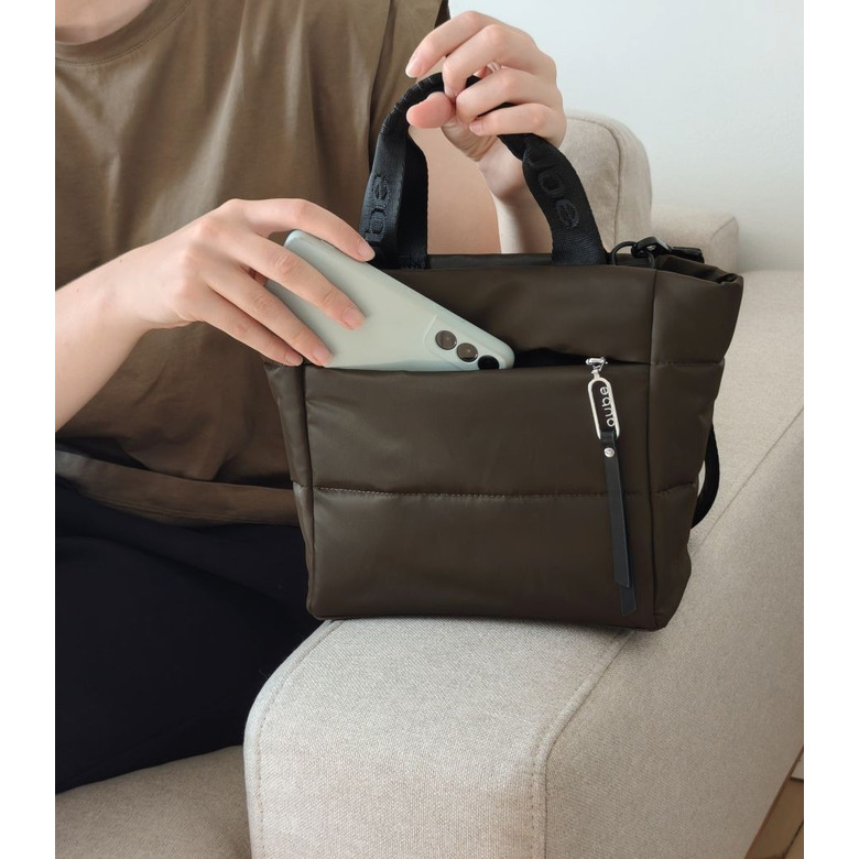 Aube shopper groen 3