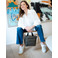 Aube shopper groen 4