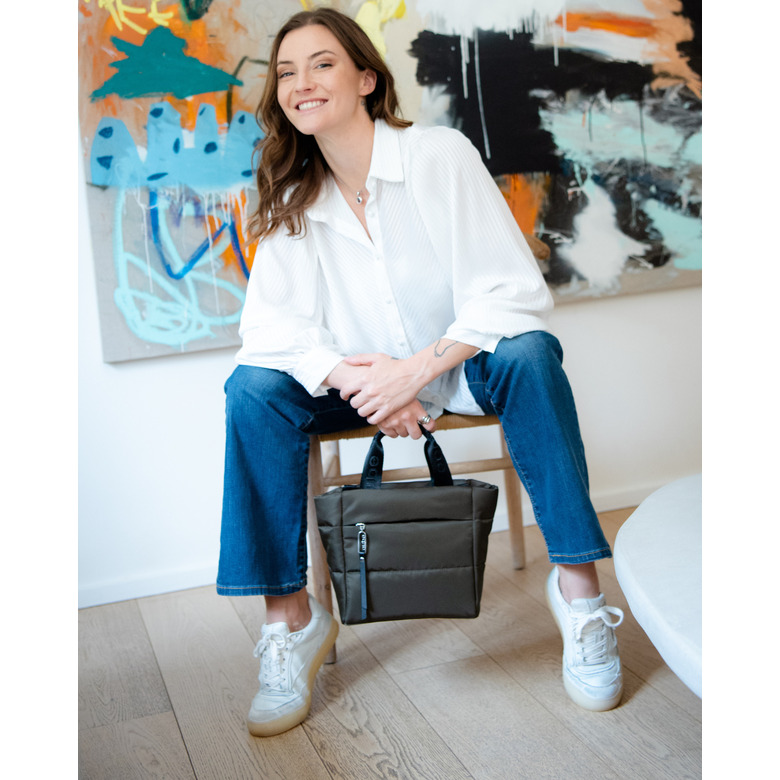 Aube shopper groen 4