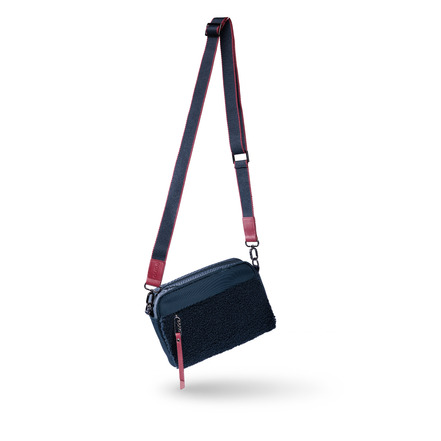 Aube crossbody blauw