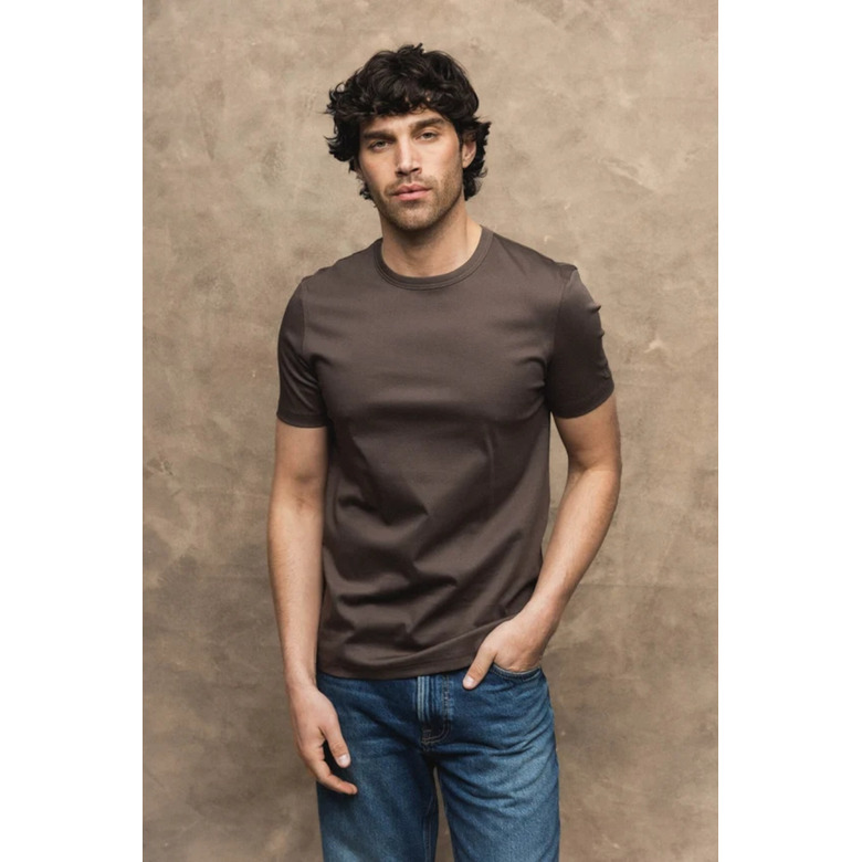 Mosmosh t-shirt brun 2