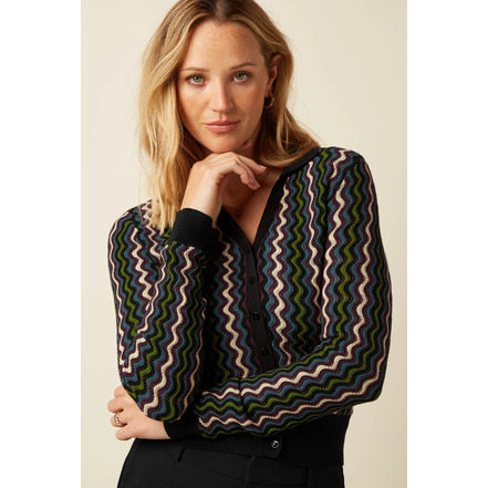King Louie cardigan multi color