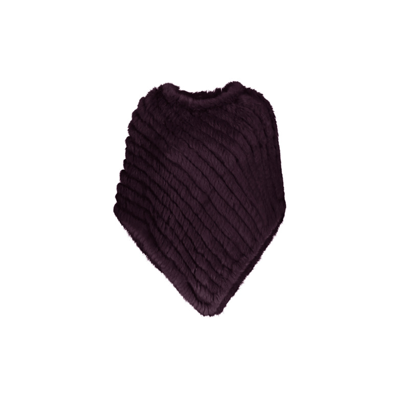Oakwood poncho bordeaux 1