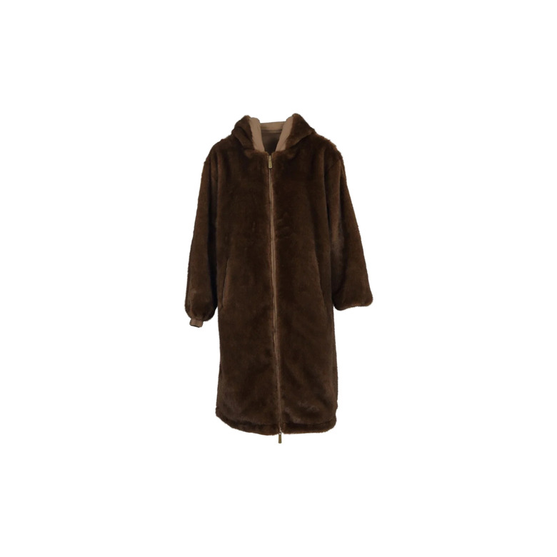 Oakwood mantel bruin 2