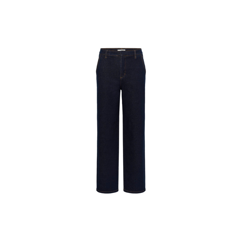 Cream jeans blue 1