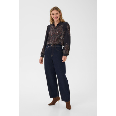 Cream jeans blauw