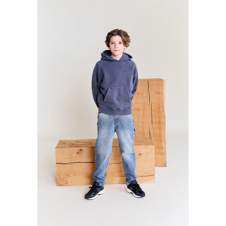 Ao76 hoodie blauw