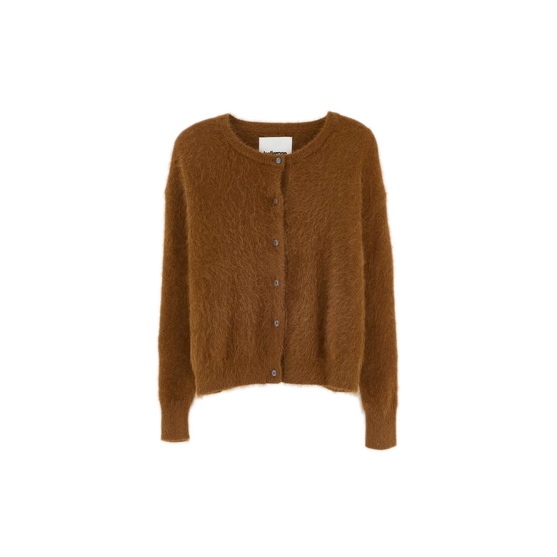 Bellerose cardigan cognac 1