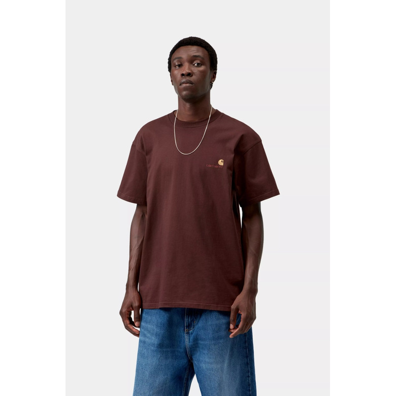Carhartt Wip t-shirts bordeaux 2