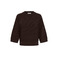 Cream sweater brown