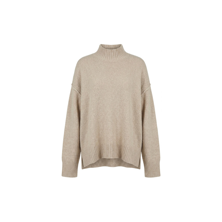 Humility sweater lightbrown 1