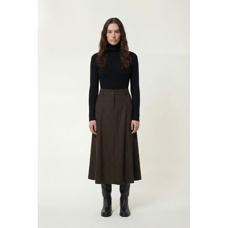Humility skirt brown 2