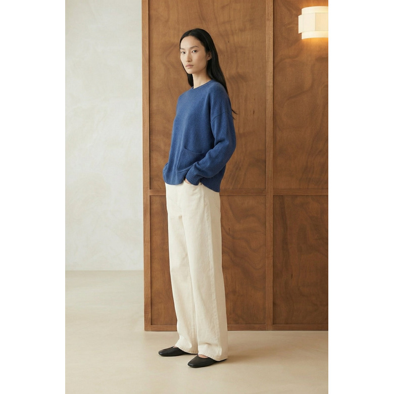 Humility sweater blue 2