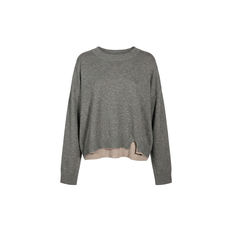 Humility sweater grey 1