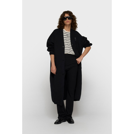 10 Days strickjacke schwarz