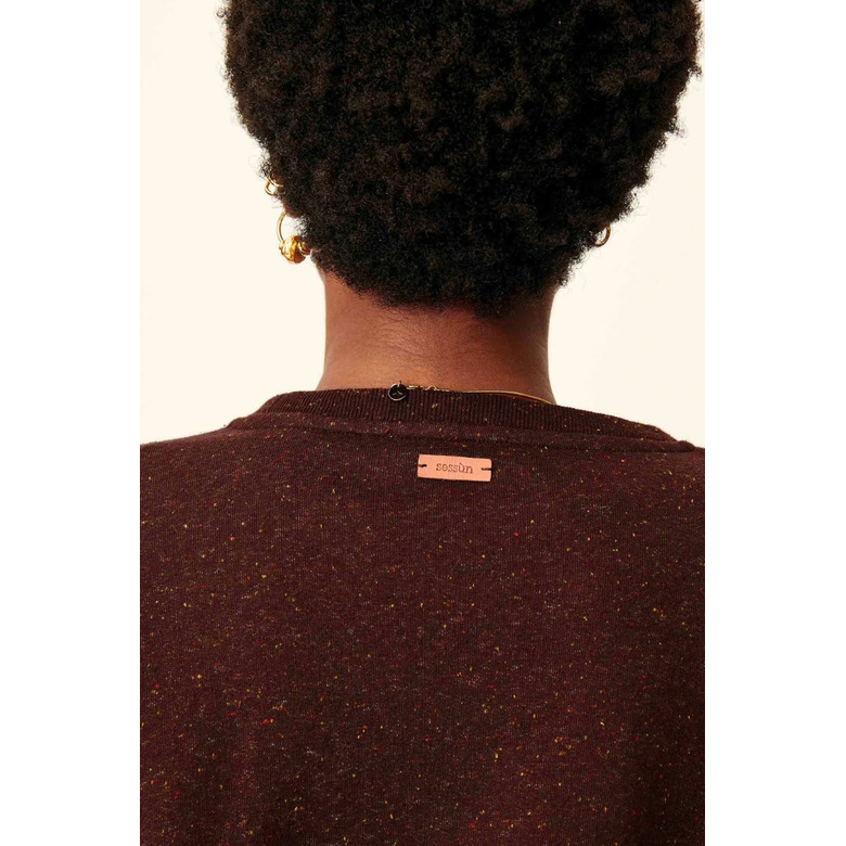 Sessun t-shirts brown 3