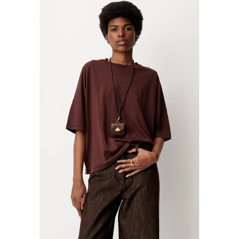 Sessun t-shirts brown 2