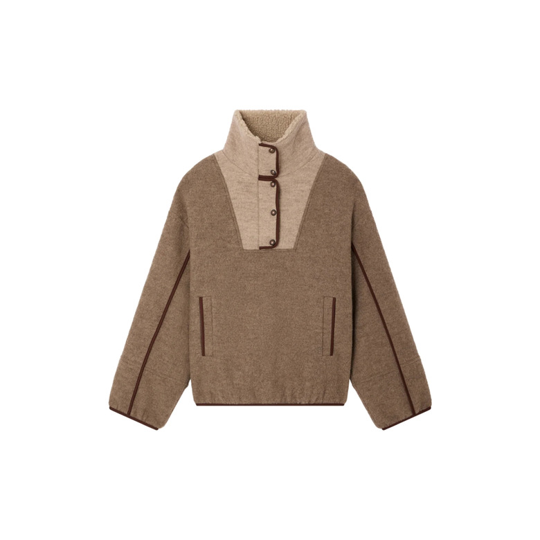 Sessun vest lightbrown 1