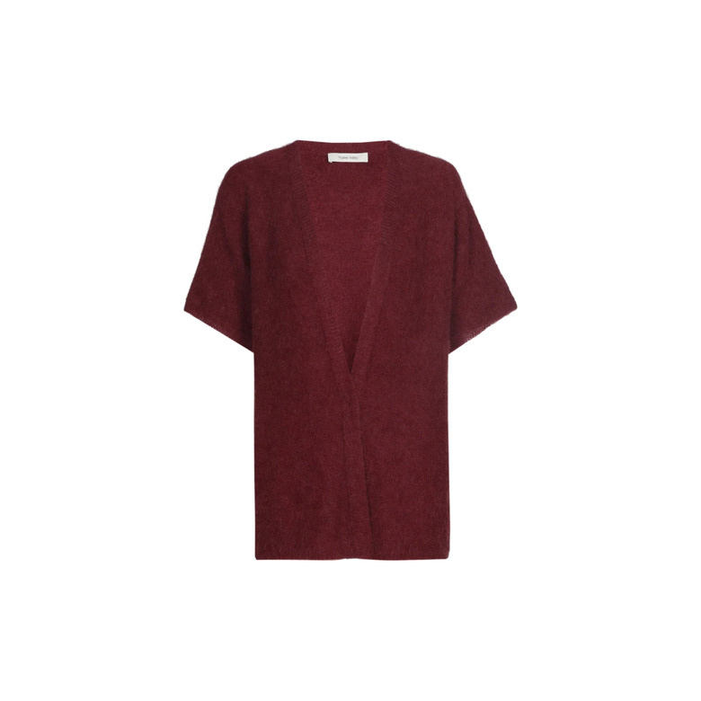 Marie Mero cardigan bordeaux 1