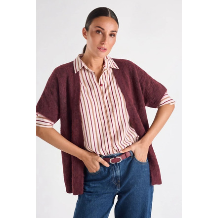 Marie Mero cardigan bordeaux