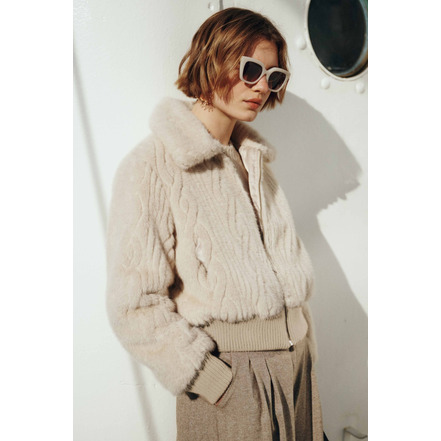 La Fee Maraboutee veste cognac