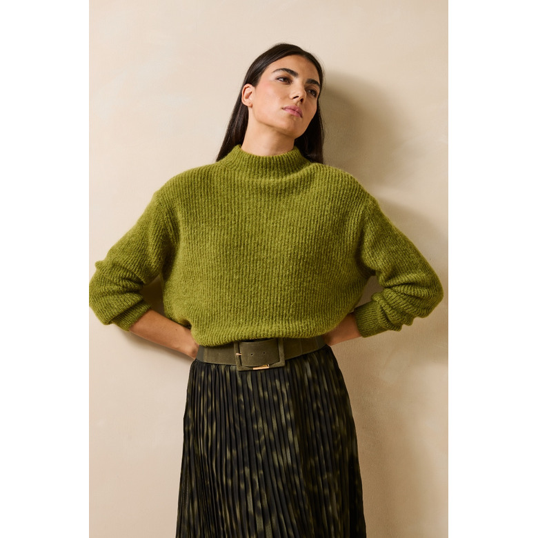 La Fee Maraboutee pull vert 2