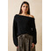 La Fee Maraboutee pull noir 2