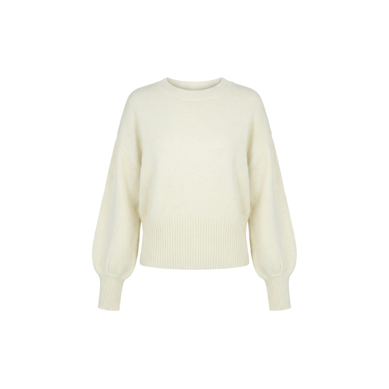 La Fee Maraboutee pull ecru 1