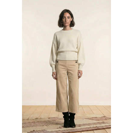 La Fee Maraboutee pull ecru