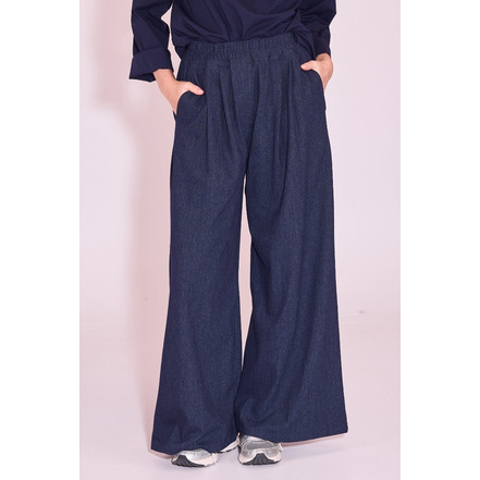 Nathalie Vleeschouwer broek blauw