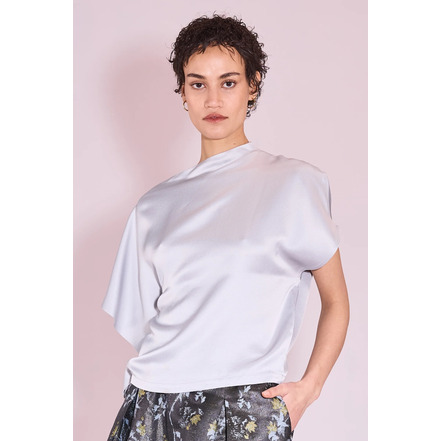Nathalie Vleeschouwer chemisier gris