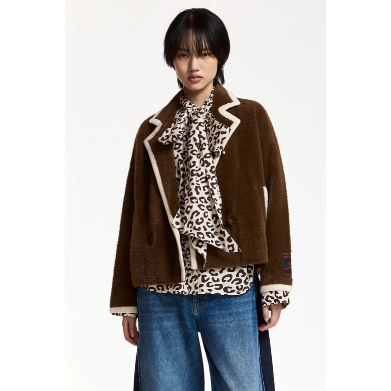 Essentiel cardigan bruin 2