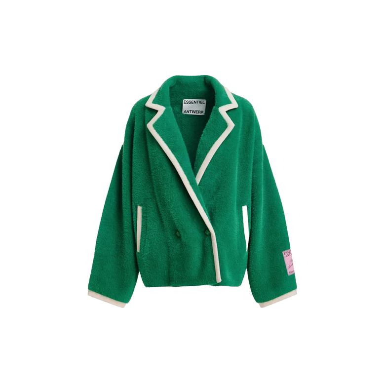 Essentiel cardigan groen 1