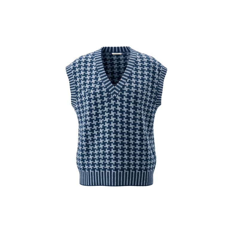 Hampton Bays pull bleu 1