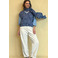 Hampton Bays pull bleu 2
