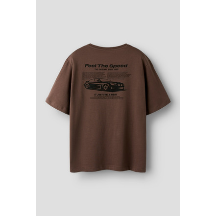 Name It Jongens t-shirt bruin