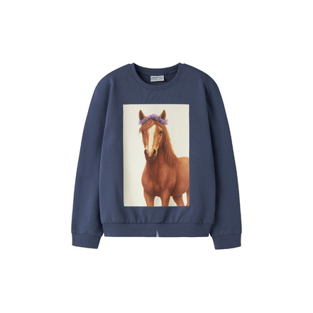 Name It Meisjes t-shirt bleu