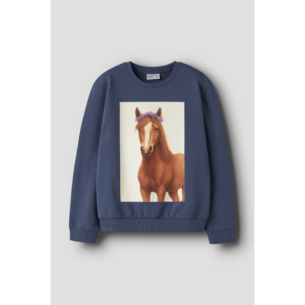 Name It Meisjes t-shirt bleu