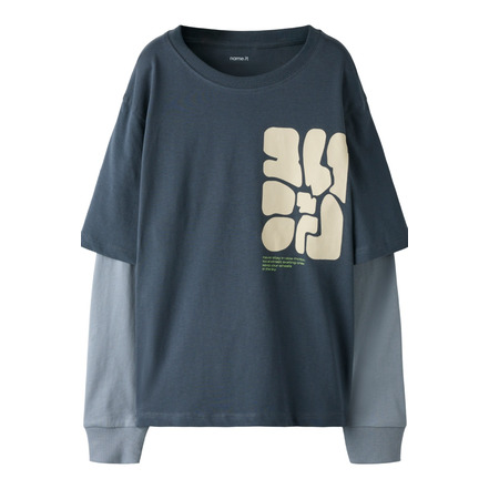 Name It Jongens t-shirt blauw